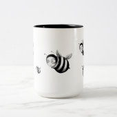 Tasse 2 Couleurs Abeilles folles (Centre)