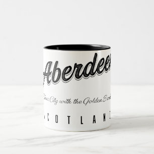 Tasse 2 Couleurs Aberdeen "Ville d'Argent aux Sables d'Or"