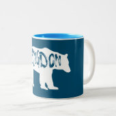 Tasse 2 Couleurs Abingdon Virginie Ours (Devant droit)