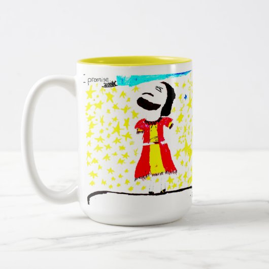 Tasse 2 Couleurs Abraham (Gauche)