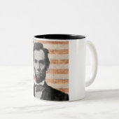 Tasse 2 Couleurs Abraham Lincoln (Devant droit)