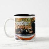 Tasse 2 Couleurs Abraham Lincoln et Stephen A. Douglas (Gauche)