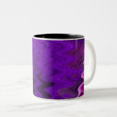 Tasse 2 Couleurs Abrégé sur pourpre (Devant droit)