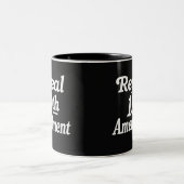 Tasse 2 Couleurs Abroger le 19e amendement (Centre)