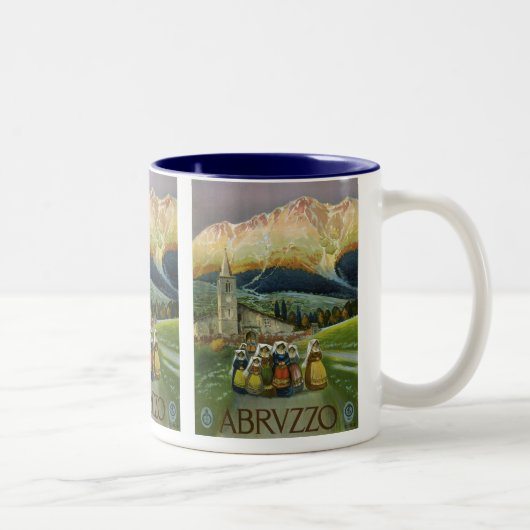 Tasse 2 Couleurs Abruzzes (Droit)