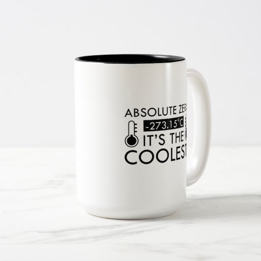 Tasse 2 Couleurs Absolu Zéro (Devant droit)