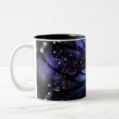 Tasse 2 Couleurs Abstract fractal flower design.   (Gauche)