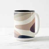 Tasse 2 Couleurs Abstract Neutral  (Devant droit)