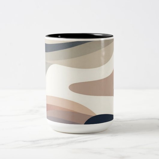 Tasse 2 Couleurs Abstract Neutral  (Centre)
