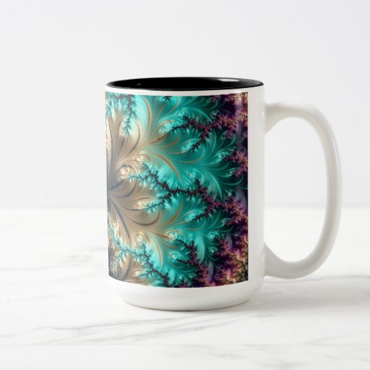 Tasse 2 Couleurs Abstrait (Droit)