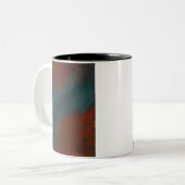 Tasse 2 Couleurs Abstrait 1 : rouges et bleus (Devant gauche)