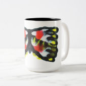 Tasse 2 Couleurs Abstrait G132 (Devant droit)