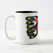 Tasse 2 Couleurs Abstrait G132 (Gauche)