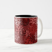 Tasse 2 Couleurs Abstrait moderne (Devant droit)