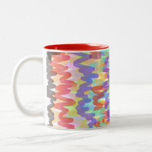 Tasse 2 Couleurs abstrait-Mug