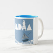 Tasse 2 Couleurs Acadia (Devant droit)