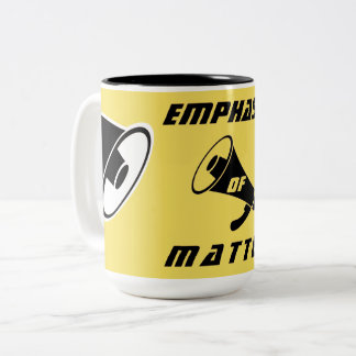 Tasse 2 Couleurs "Accent de matière "