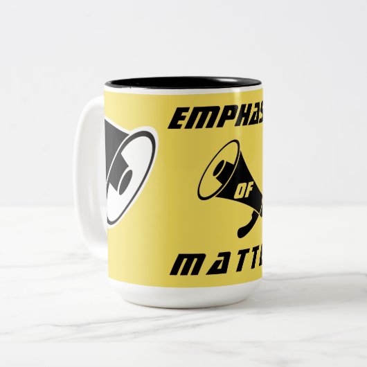 Tasse 2 Couleurs "Accent de matière " (Devant gauche)