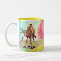 Accessoires de bureau en Camel mignon
