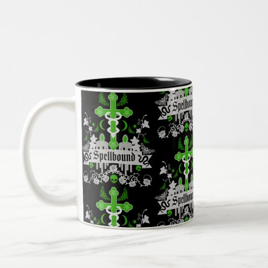 Tasse 2 Couleurs Accessoires de mode Gothique Post Punk (Gauche)