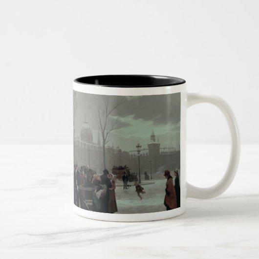 Tasse 2 Couleurs Accident d'autobus de Paris (Droit)