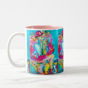 TASSE 2 COULEURS ACCORDION PLAYER DANS LA NUIT