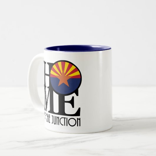 Tasse 2 Couleurs ACCUEIL Apache Junction (Devant gauche)