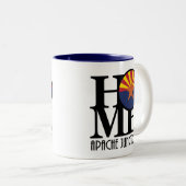 Tasse 2 Couleurs ACCUEIL Apache Junction (Devant droit)