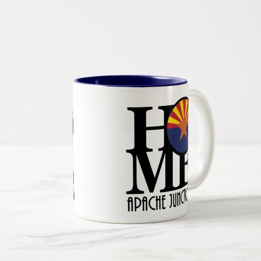 Tasse 2 Couleurs ACCUEIL Apache Junction (Devant droit)
