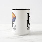 Tasse 2 Couleurs ACCUEIL Apache Junction 15oz (Centre)