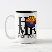 Tasse 2 Couleurs ACCUEIL Apache Junction 15oz (Gauche)