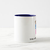 Tasse 2 Couleurs Accueil au prochain niveau ! (Centre)