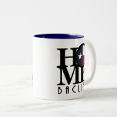 Tasse 2 Couleurs ACCUEIL Bacliff Texas (Devant droit)