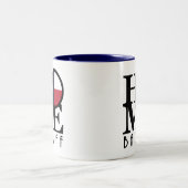 Tasse 2 Couleurs ACCUEIL Bacliff Texas (Centre)