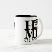 Tasse 2 Couleurs ACCUEIL Berkeley Californie 11oz (Devant droit)