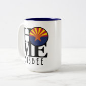 Tasse 2 Couleurs ACCUEIL Bisbee 15oz (Devant gauche)