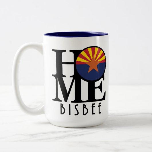 Tasse 2 Couleurs ACCUEIL Bisbee 15oz (Gauche)