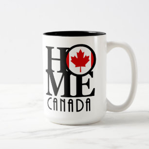 Tasse 2 Couleurs ACCUEIL Canada 15oz
