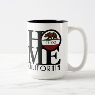 Tasse 2 Couleurs ACCUEIL Chico Californie