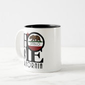 Tasse 2 Couleurs ACCUEIL Diablo California 11oz (Devant gauche)