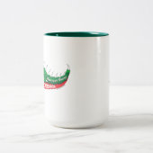 Tasse 2 Couleurs Accueil du Hodag Rhinelander Wisconsin (Centre)