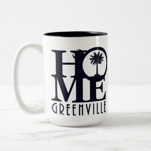 Tasse 2 Couleurs ACCUEIL Greenville SC 15oz