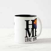 Tasse 2 Couleurs ACCUEIL Lac Havasu 11oz (Devant droit)