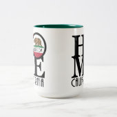 Tasse 2 Couleurs ACCUEIL Liberté 15oz (Centre)