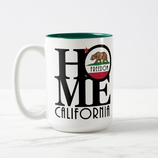 Tasse 2 Couleurs ACCUEIL Liberté 15oz (Gauche)