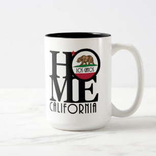 Tasse 2 Couleurs ACCUEIL Los Gatos Calfornia 15oz