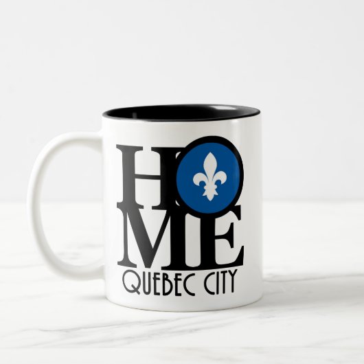 Tasse 2 Couleurs ACCUEIL Québec 11oz (Gauche)