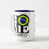 Tasse 2 Couleurs ACCUEIL Rio Branco 15oz (Devant gauche)