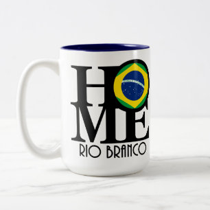 Tasse 2 Couleurs ACCUEIL Rio Branco 15oz