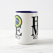 Tasse 2 Couleurs ACCUEIL Rio Branco 15oz (Centre)